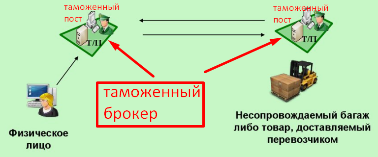 Таможенное декларирование товаров перемещаемых физическими лицами через брокера